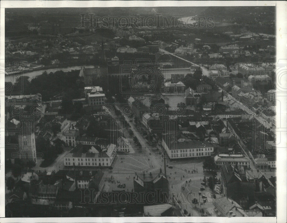 1940 Press Photo Trondheim,Norway Occupied By Nazis - Historic Images