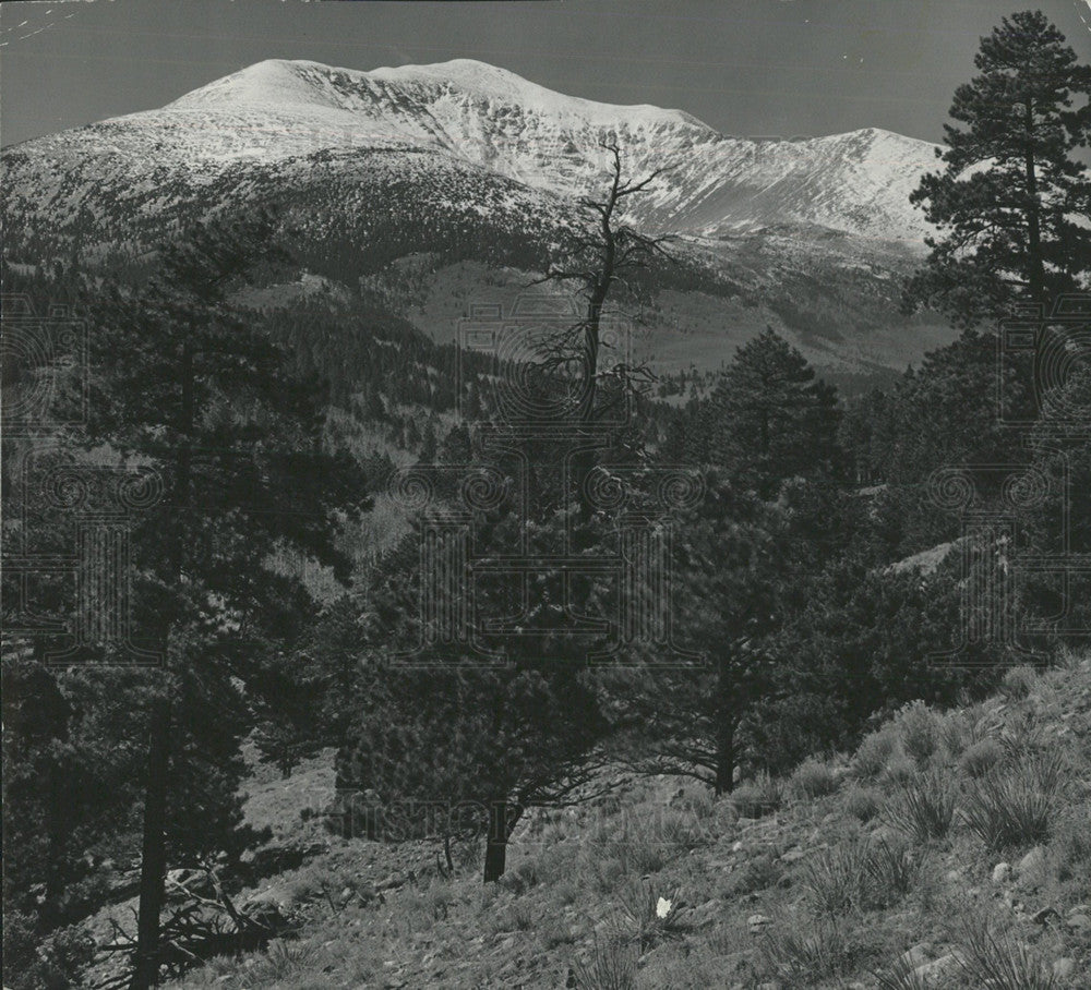 1946 Press Photo Mount Owray - Marshall Pass, Colorado - Historic Images