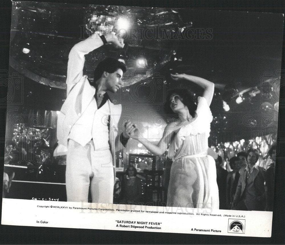 1983 Press Photo John Travolta American actor dancer - Historic Images