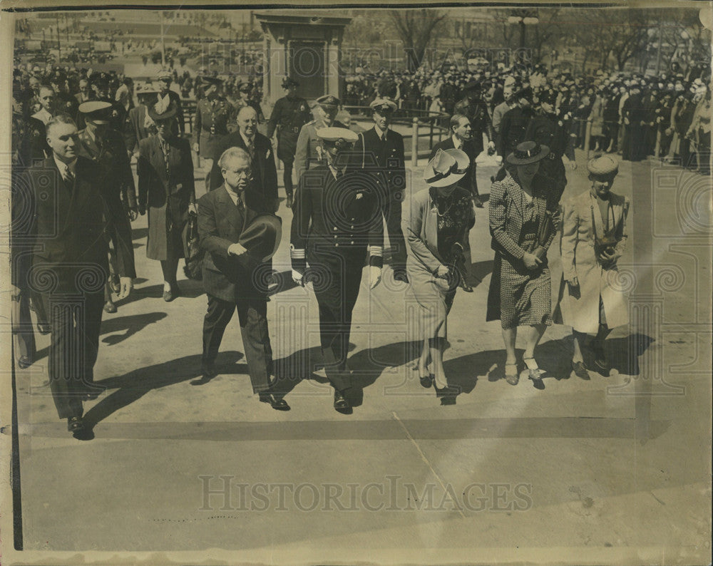 1939 Press Photo Denmark Prince and Princess - Historic Images