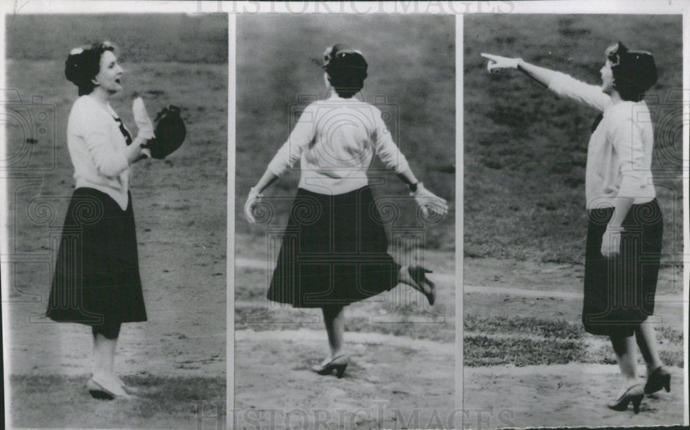 1955 Margaret Truman Yankee Stadium Benefit - Historic Images