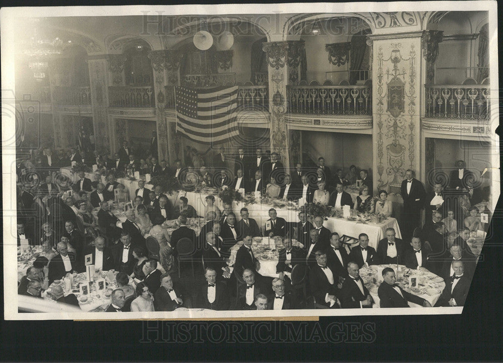 1928 Press Photo Jackson Day Dinner Democratic Party - Historic Images