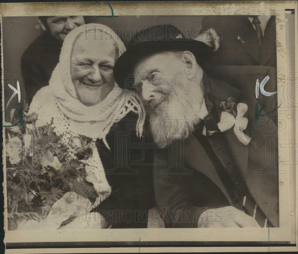 1972 Press Photo Robert Koch Lena Klein - Historic Images