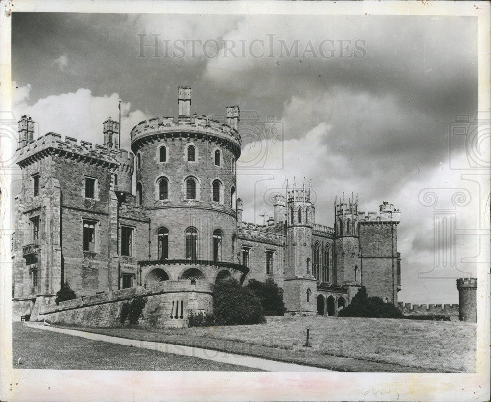 1970 Press Photo Derby England Castle Exterior View - Historic Images