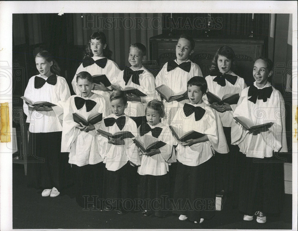1957 Church Choir - Historic Images