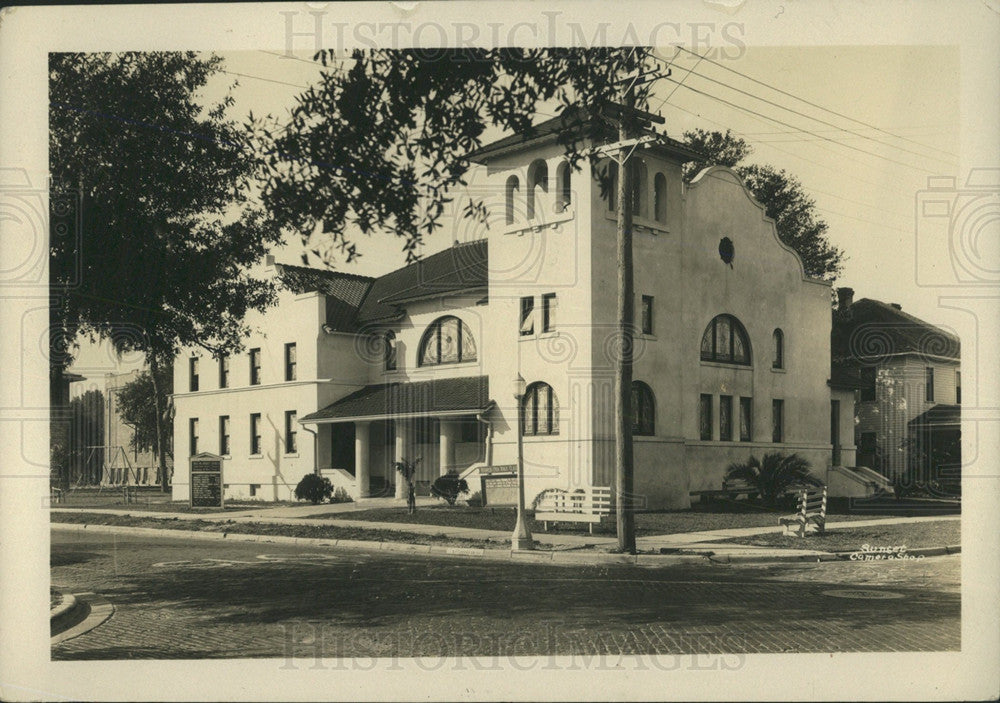 Press Photo Clearwater Methodist Church Florida - Historic Images