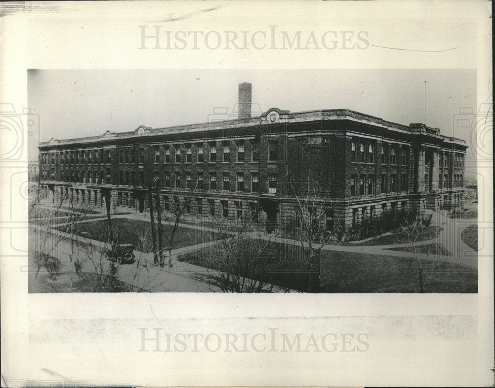 Press Photo Pres Coolidge&#39;s Summer Executive Offices - Historic Images
