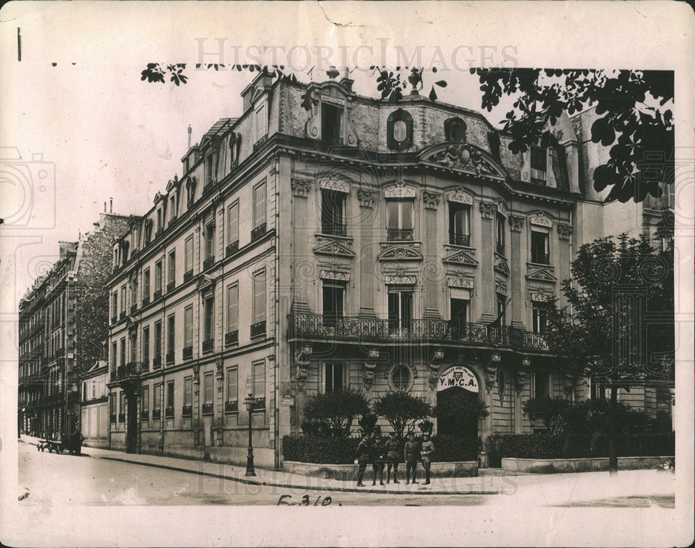 1917 Press Photo Former Manions of Napoleon III - Historic Images