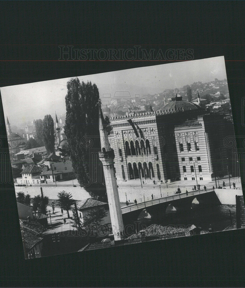 1961 Press Photo Sarajevo, Yugoslavia - Historic Images