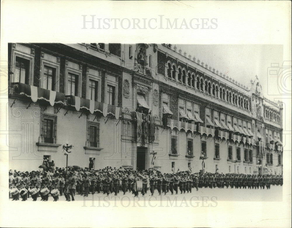 1932 Press Photo Mexican Independence Celebration - Historic Images