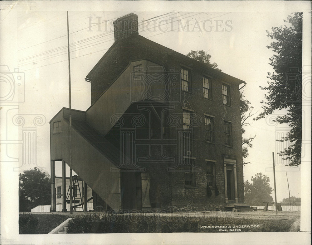 1928 Press Photo school house Alexandria Virginia - Historic Images