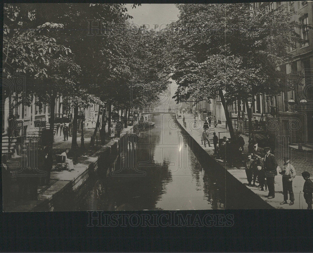 1916 Press Photo AMSTERDAM STREET NETHERLANDS - Historic Images