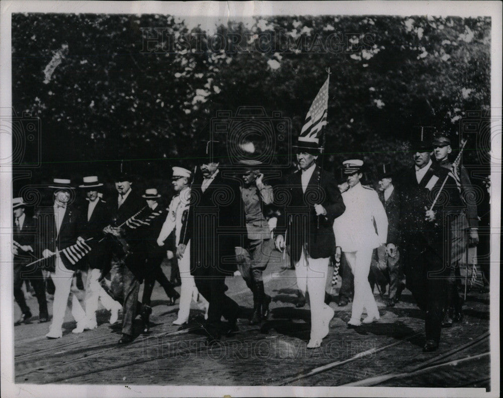 1947 President Woodrow Wilson Draft Parade - Historic Images
