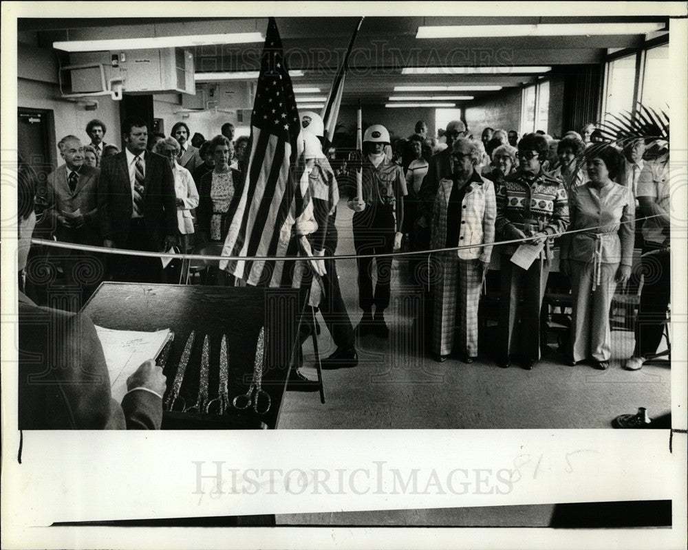 1979 Press Photo Walter Fuller Community Center Dedicat - Historic Images