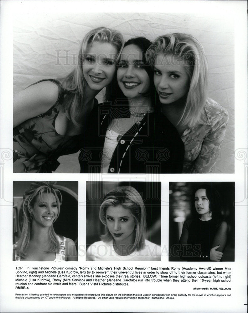 Press Photo Touchstone Pictures comedy Romy and Michele - Historic Images