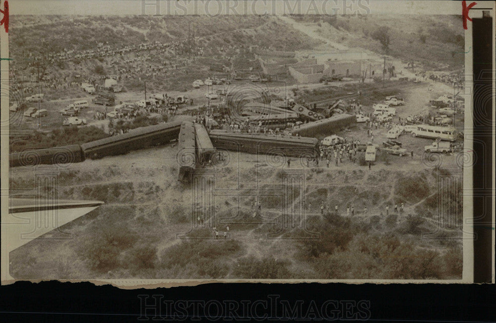 1972 Aerial View Wreckage Religious Pilgrim - Historic Images