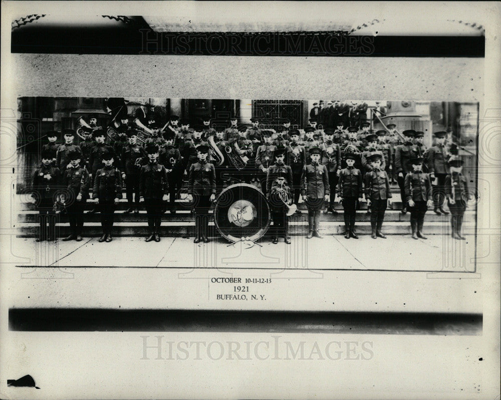 1921 Press Photo Buffalo New York Army - Historic Images