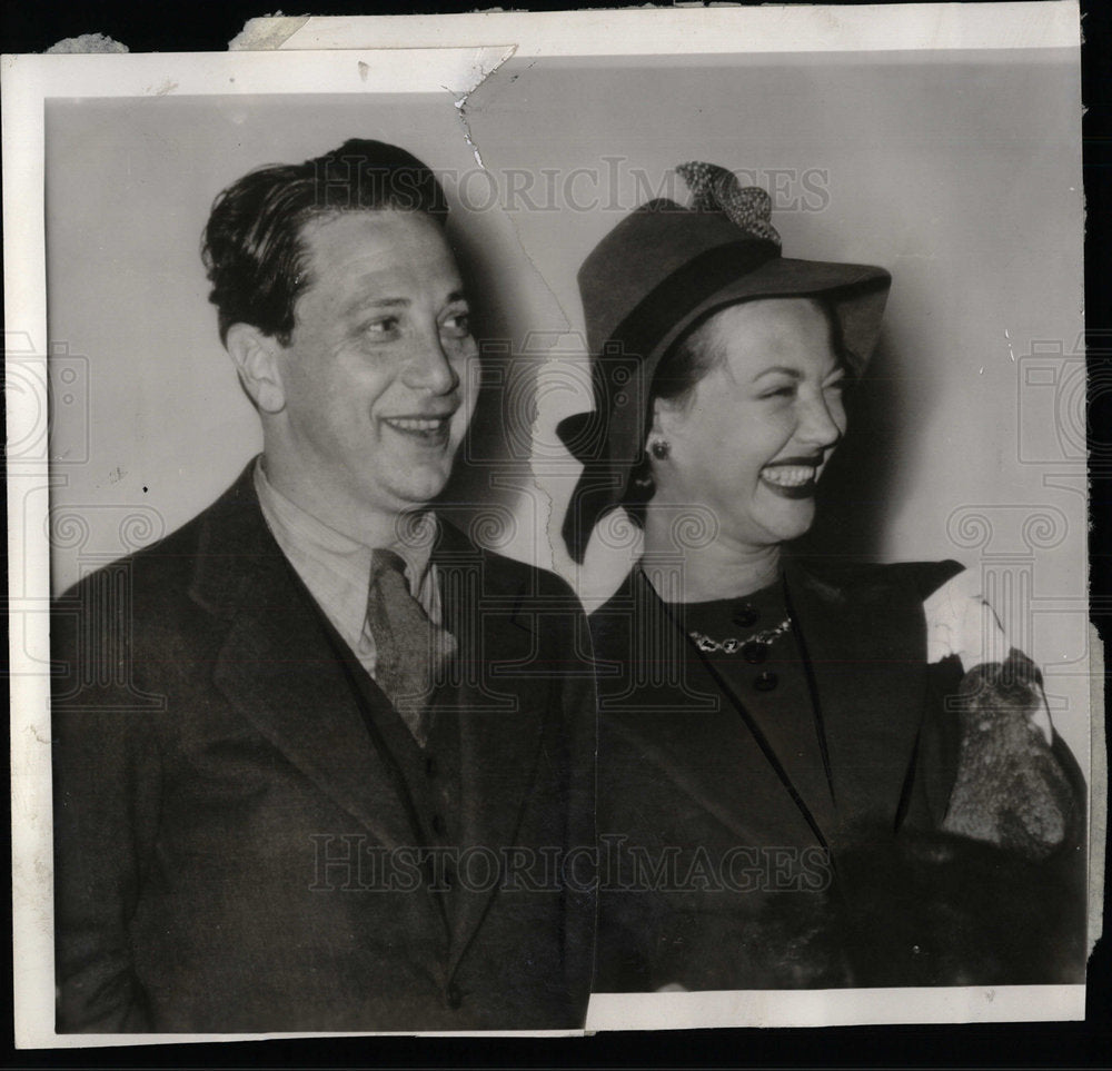 1938 Press Photo Sylvia Sidney American Actress Luther  - Historic Images