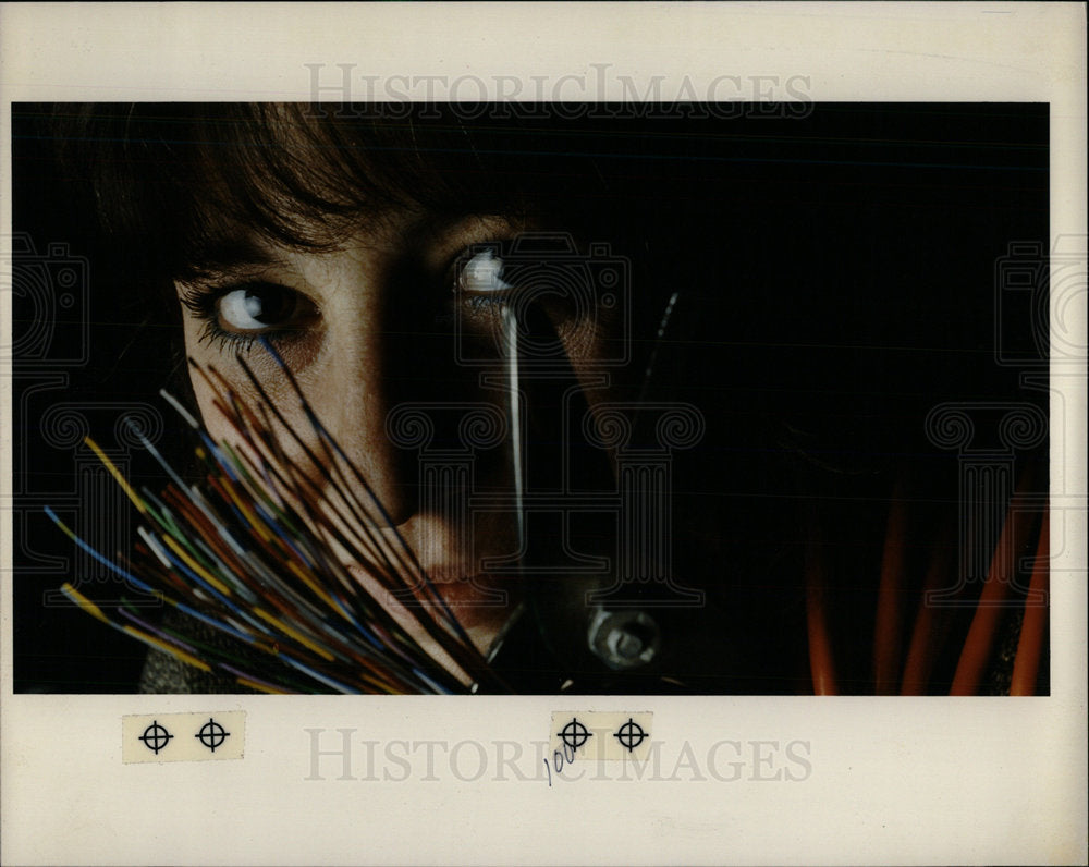 1991 Press Photo Karen Katanick Jewelry Designer - Historic Images