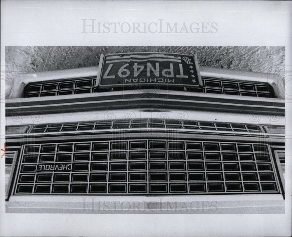 1968 Press Photo Front Grill Chevrolet Caprice Classic - Historic Images