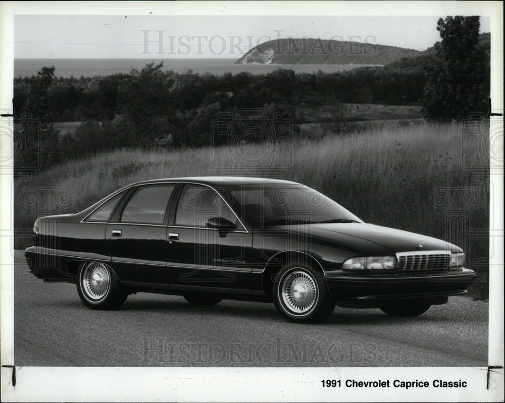 1991 Press Photo 1991 CHEVROLET CAPRICE CLASSIC - Historic Images