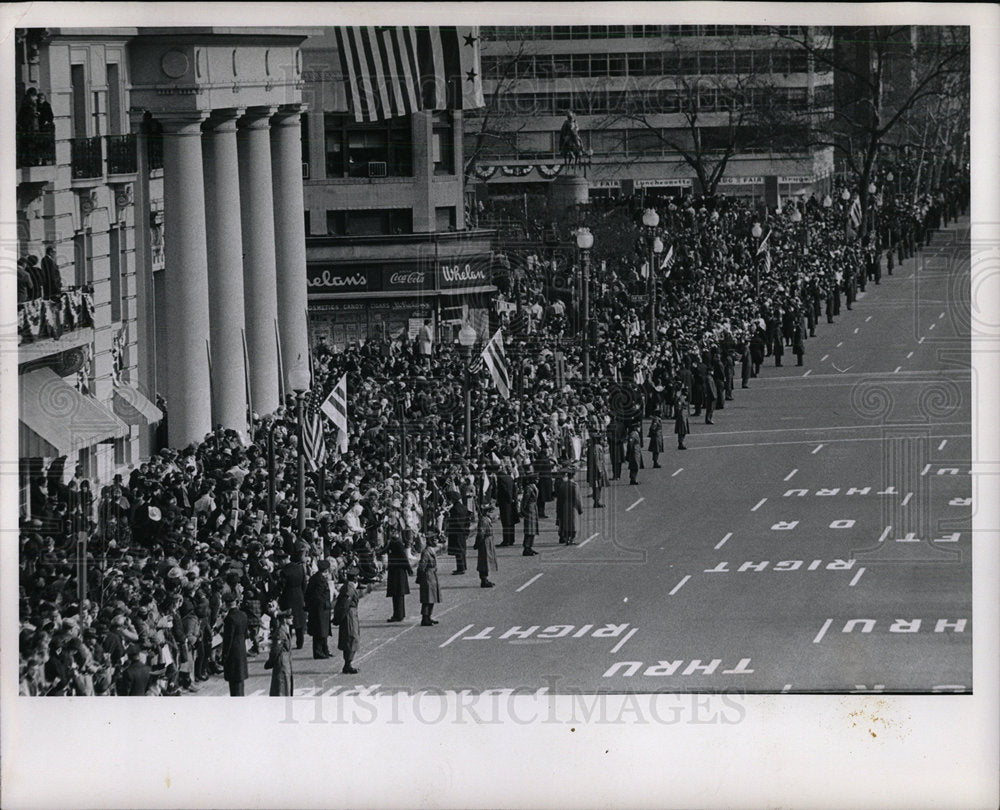 1965 Press Photo Lyndon Johnson Inauguration - Historic Images