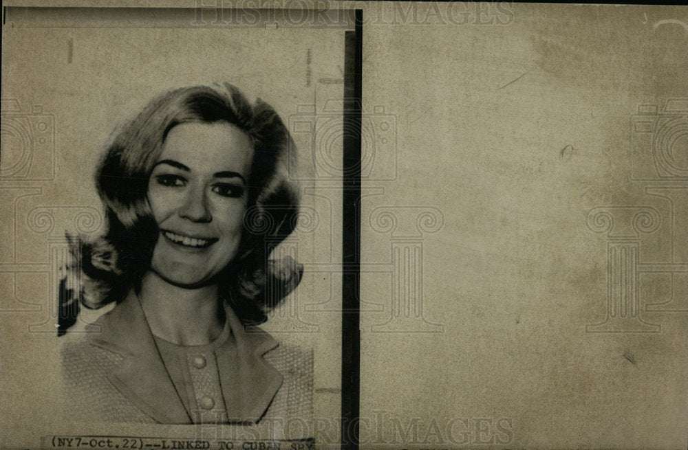 1970 Press Photo Jennifer Mills, Former Cuban Spy - Historic Images
