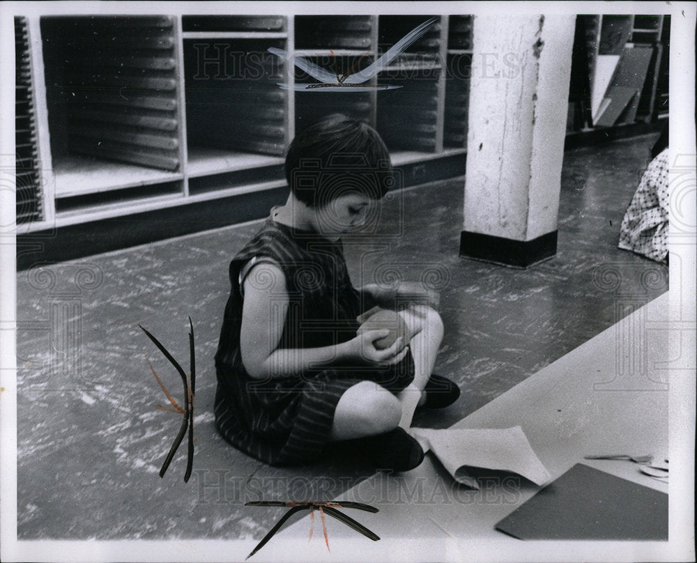 1965 Press Photo workshop Detroit Institute of Arts - Historic Images