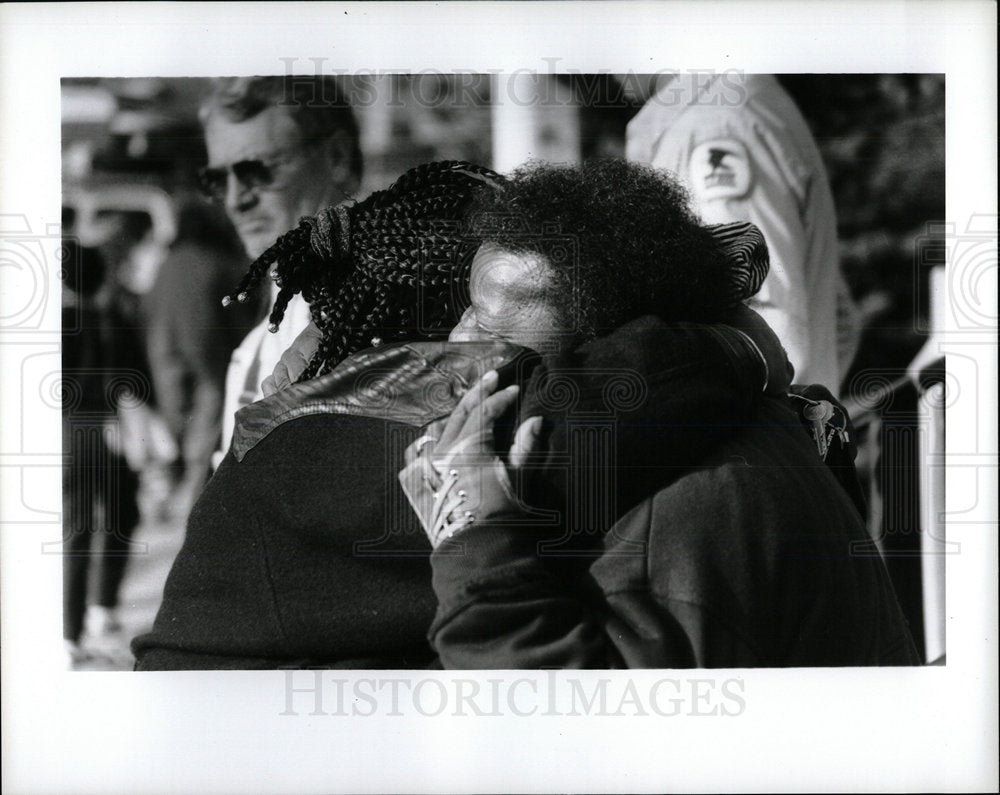 1991 Press Photo Royal Oak Post Office Shooting Victim - Historic Images