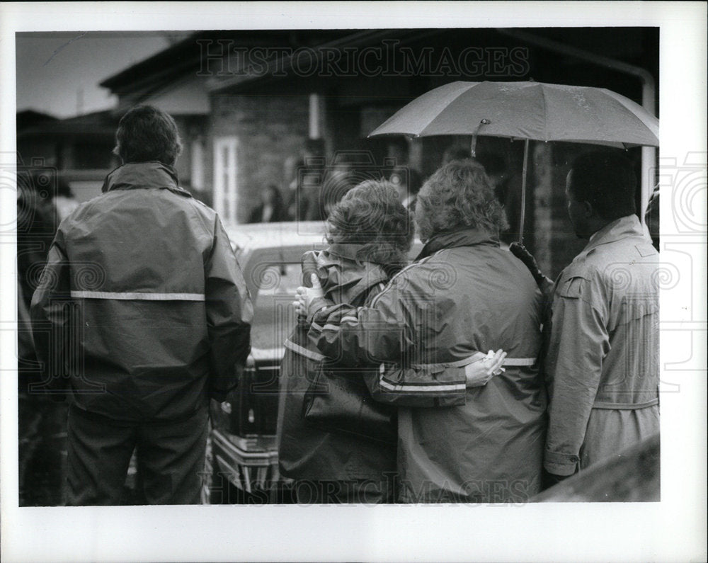 1991 Press Photo Royal Oak Post Office Victim Ciszewski - Historic Images