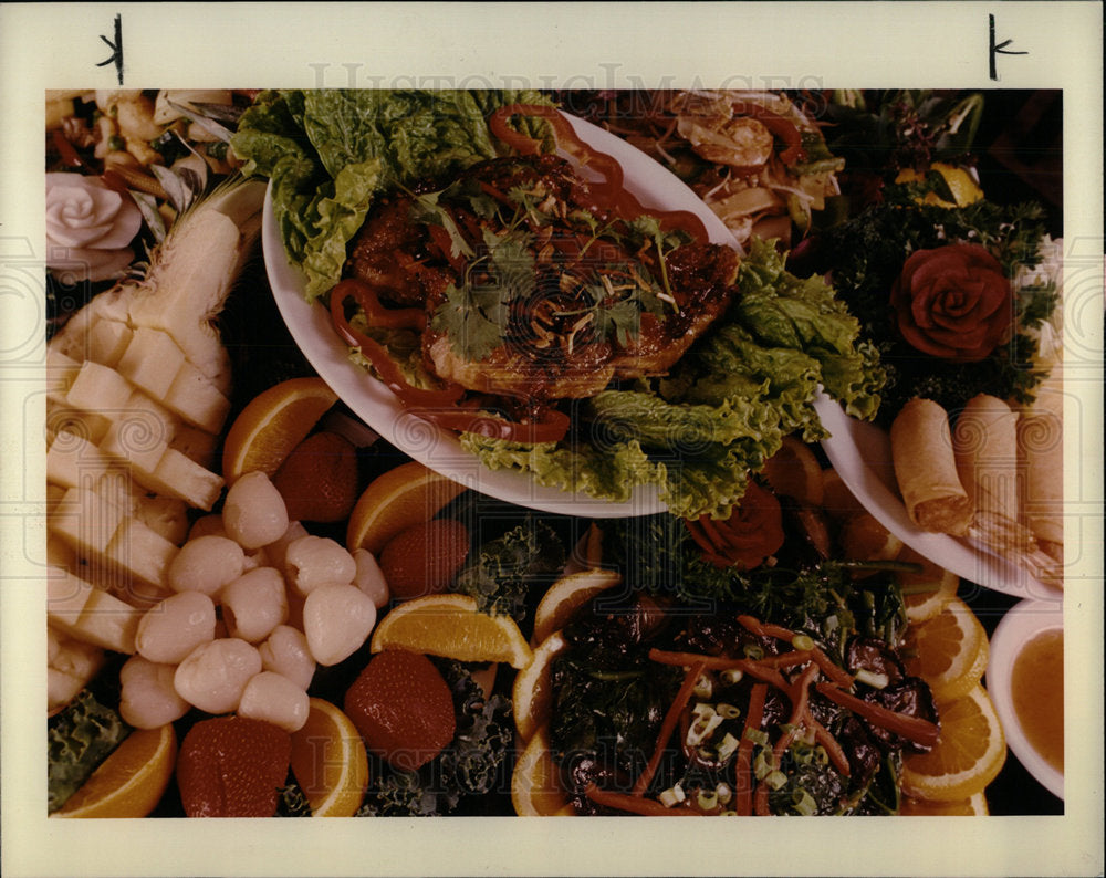 1991 Press Photo Thailand Food - Historic Images
