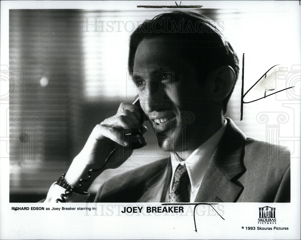 1993 Press Photo Richard Edson Joey Breaker  - Historic Images