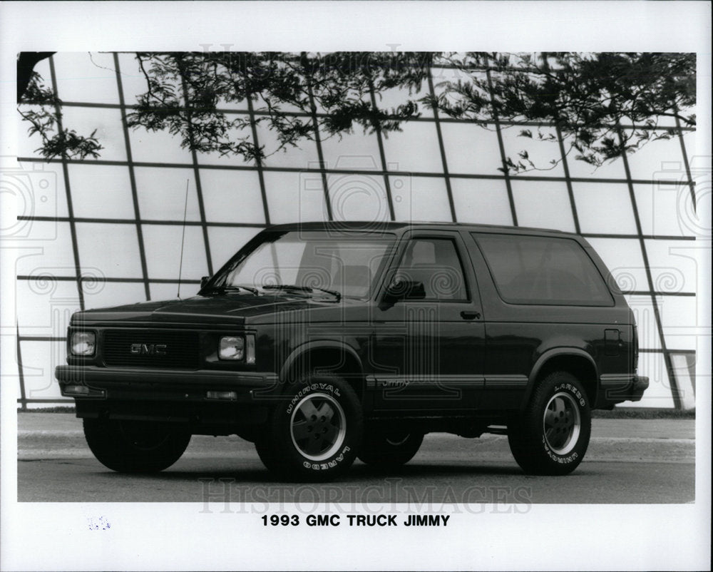 1993 Press Photo GMC Truck Jimmy - Historic Images