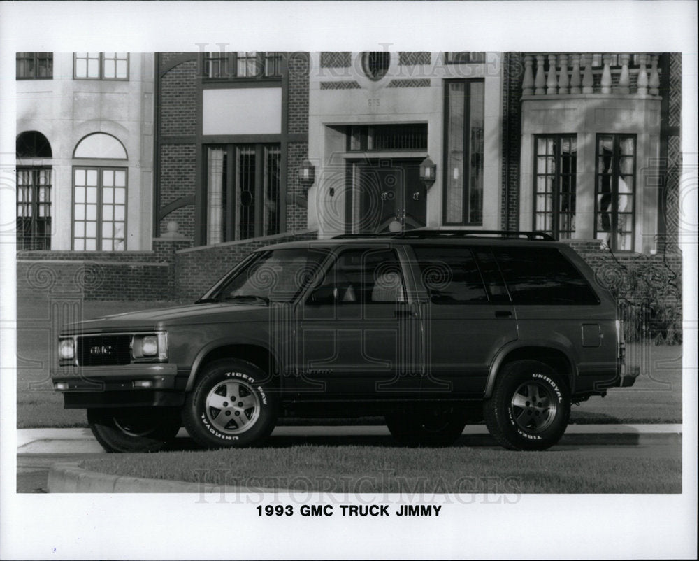 1994 Press Photo 1993 GMC Truck Jimmy - Historic Images