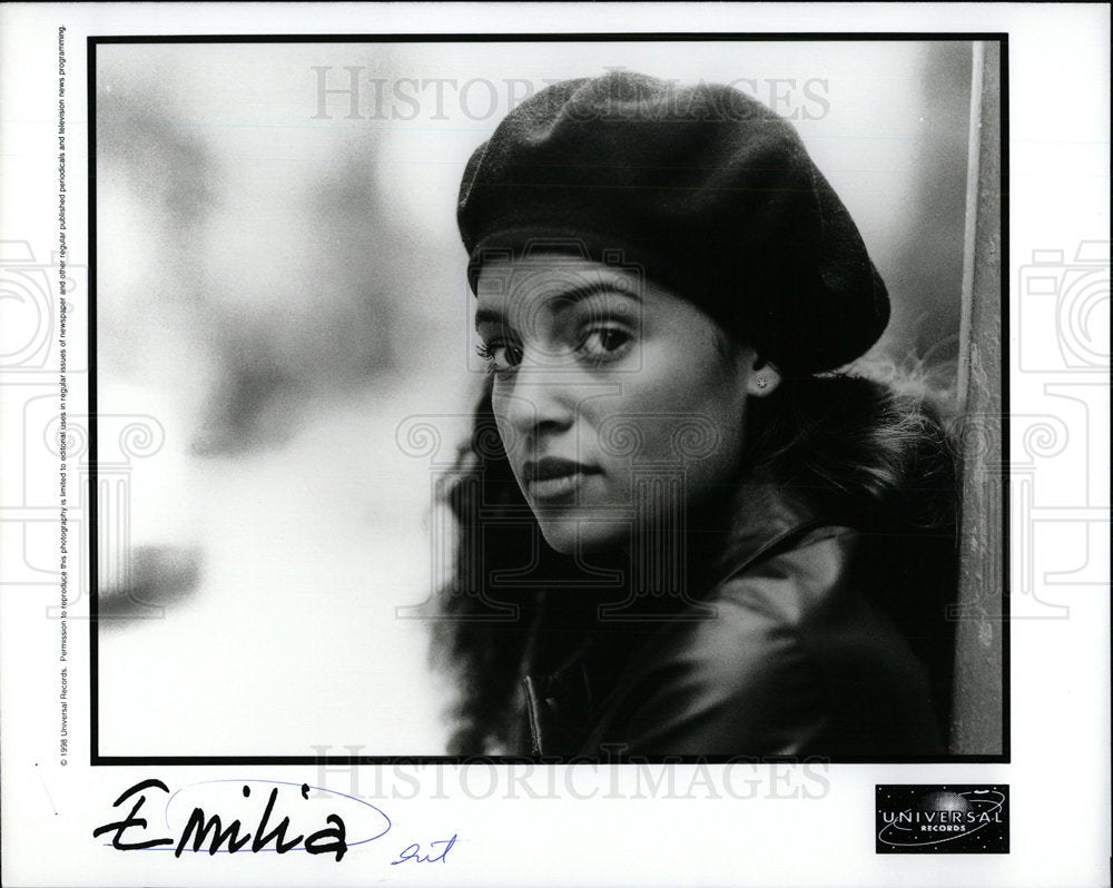 Emilia on Universal Records publicity photo - Historic Images