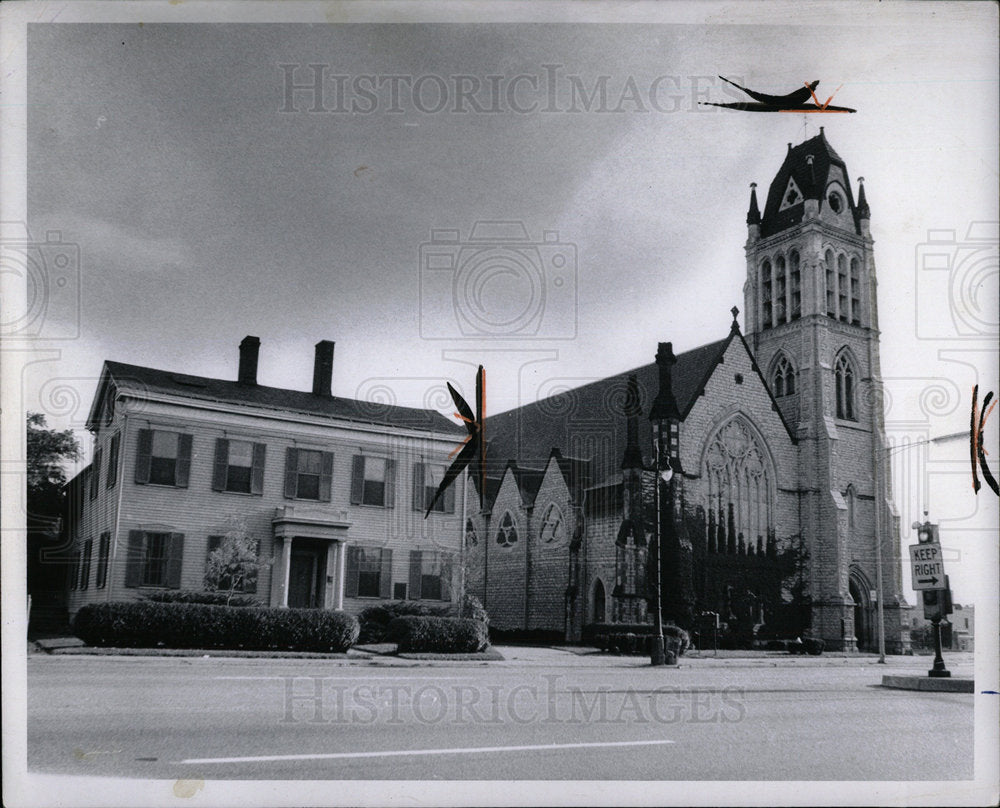 1969 Press Photo Christ Church Jefferson Ave - Historic Images