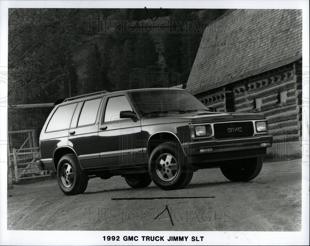 1992 Press Photo GMC Truck Jimmy SLT  - Historic Images