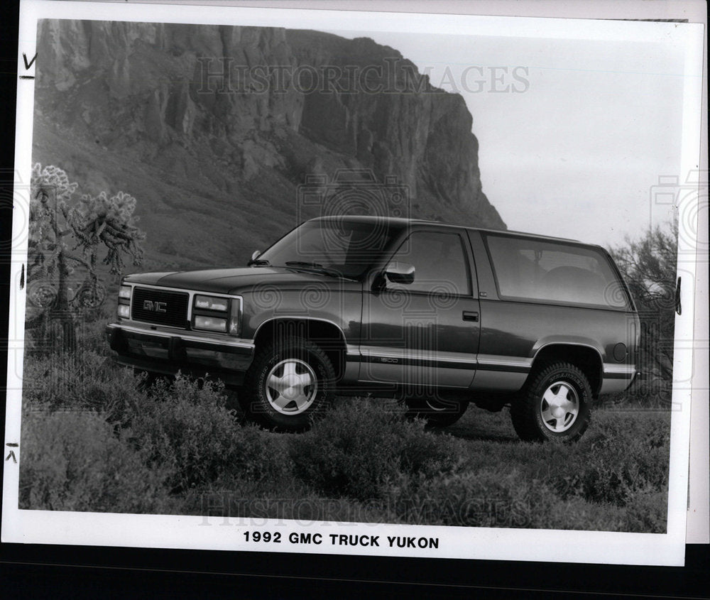 1992 Press Photo 1992 GMC Yukon - Historic Images