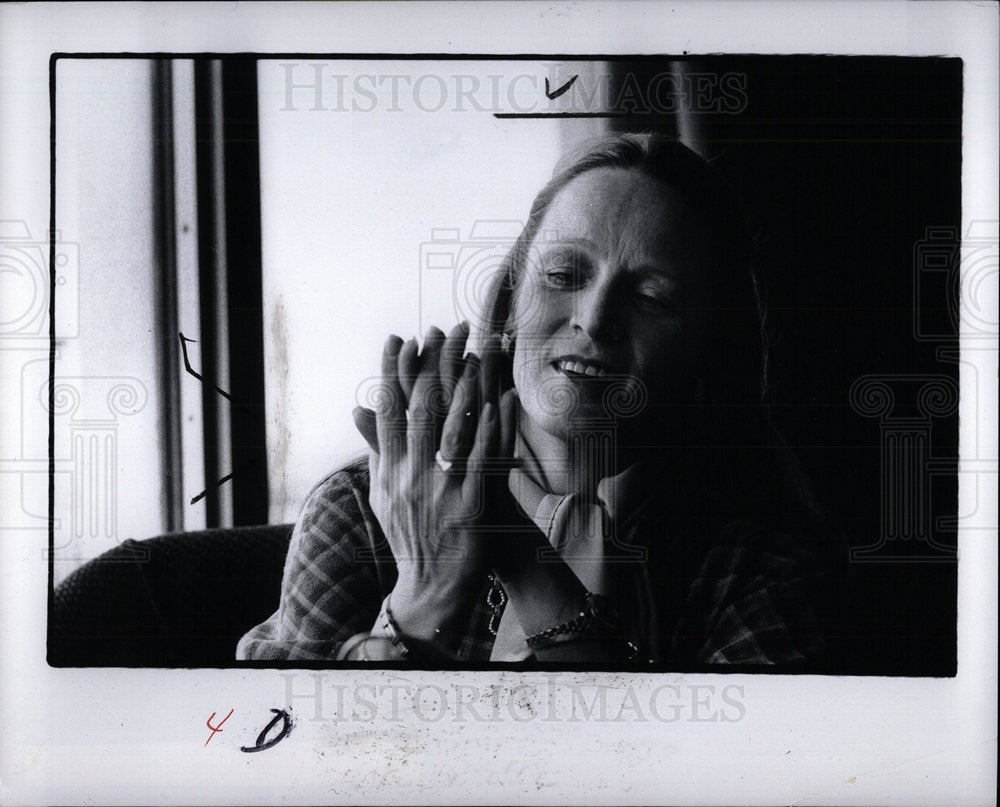 1979 Press Photo Charlotte Ford,Detroit politician - Historic Images
