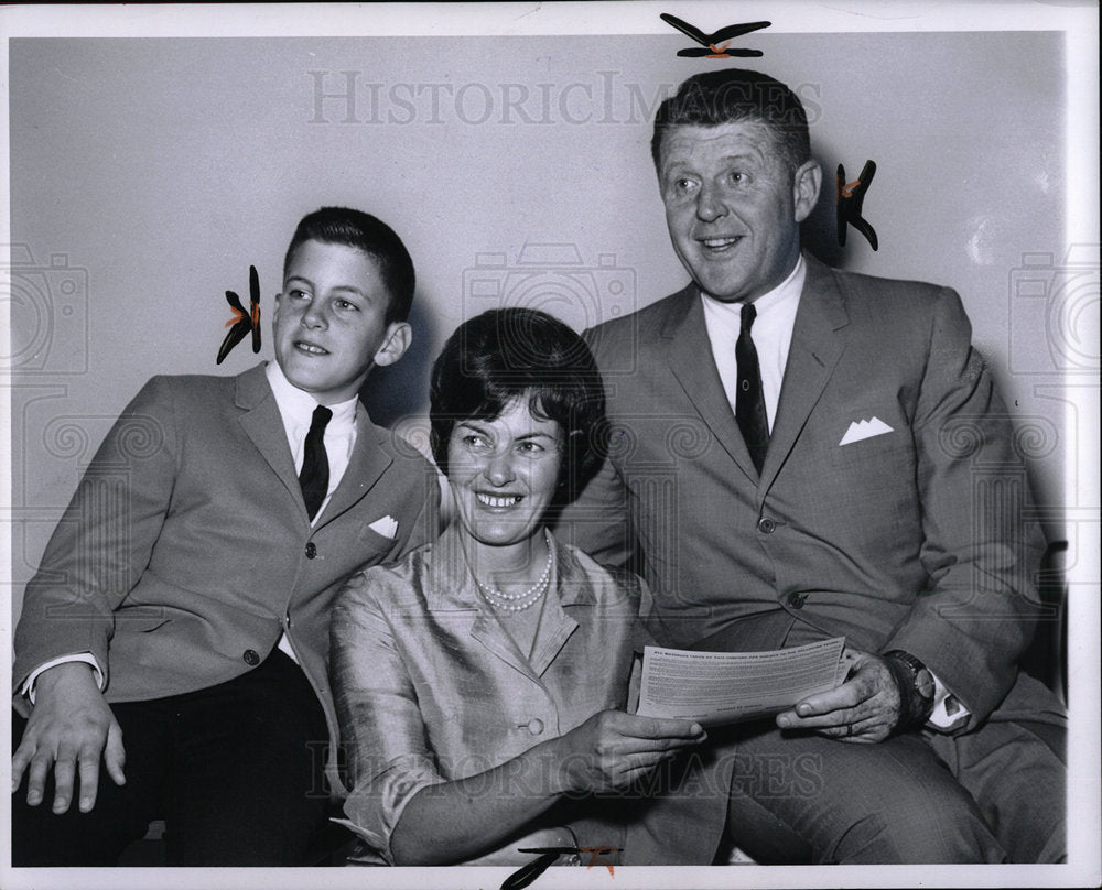 1965 Press Photo Judge Thomas Foley &amp; Family - Historic Images