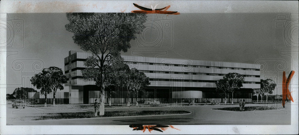 1972 Press Photo Southwest General Hospital - Historic Images