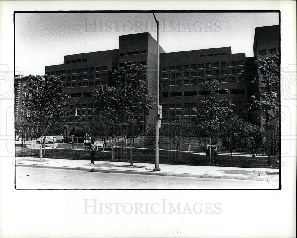 1980 Press Photo Grace Hospital Detroit - Historic Images