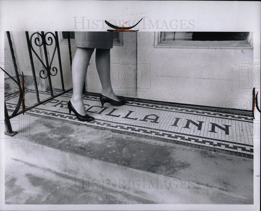 1966 Press Photo Priscilla Hall Inn - Historic Images