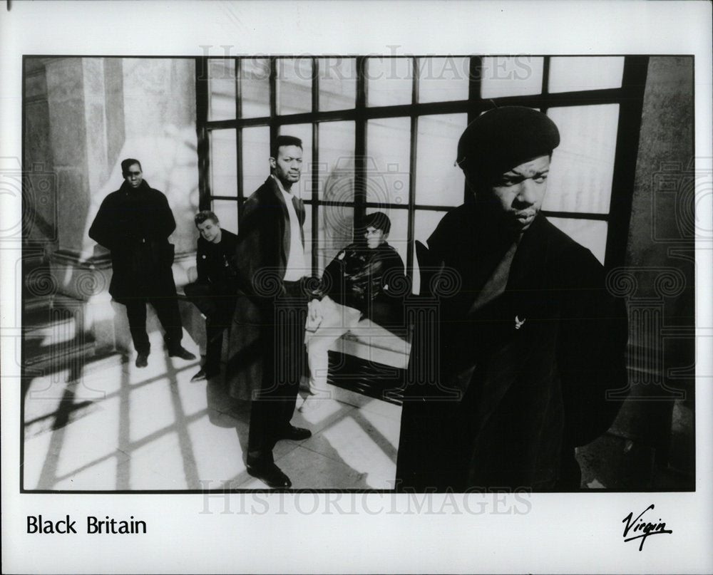 1988 Press Photo Black Britain Music Group - Historic Images