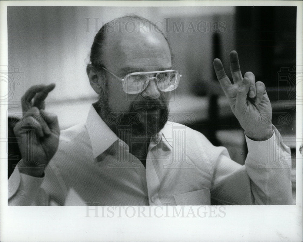 1993 Press Photo Art Mack - Historic Images