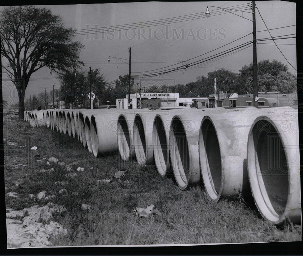 1956 $15,-000,000 drainage program - Historic Images