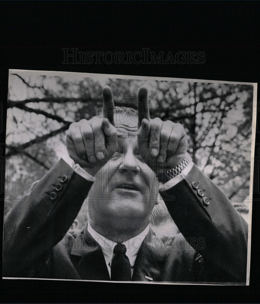 1965 Press Photo Lyndon B. Johnson - Historic Images