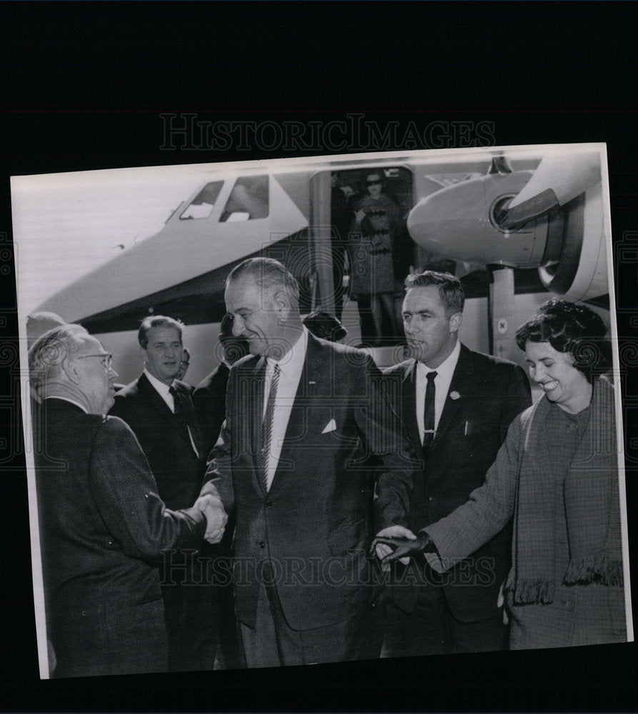 1962 Press Photo Lyndon B. Johnson - Historic Images