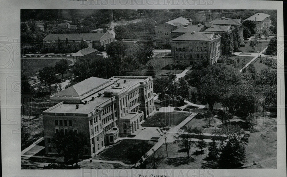 Press Photo Airview Of Campus At W.I.S.T.C. - Historic Images