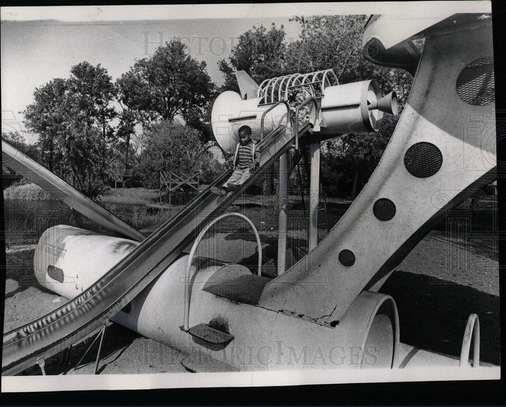 1971 Press Photo The Marshall F. Bynum Playground - Historic Images